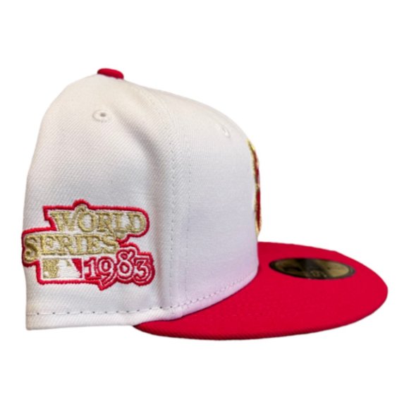 New Era Baltimore Orioles Chrome Pack 59FIFTY Fitted Hat Cap 1983 WS Patch - Picture 4 of 6